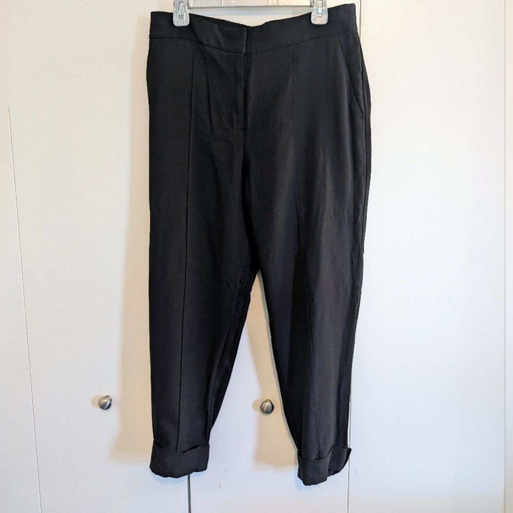 Nine West Women's Crop Cuffed Dress Pants